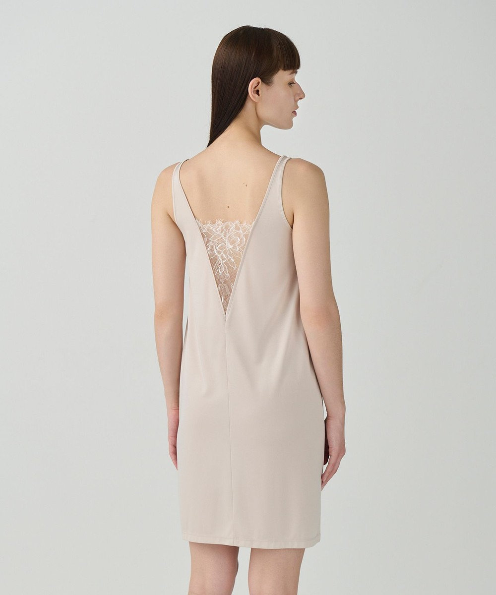 GRACE CONTINENTAL トリアセインナーキャミワンピース