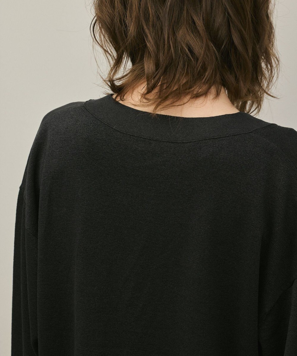 GRACE CONTINENTAL スリーブスリットニットカーディガン 