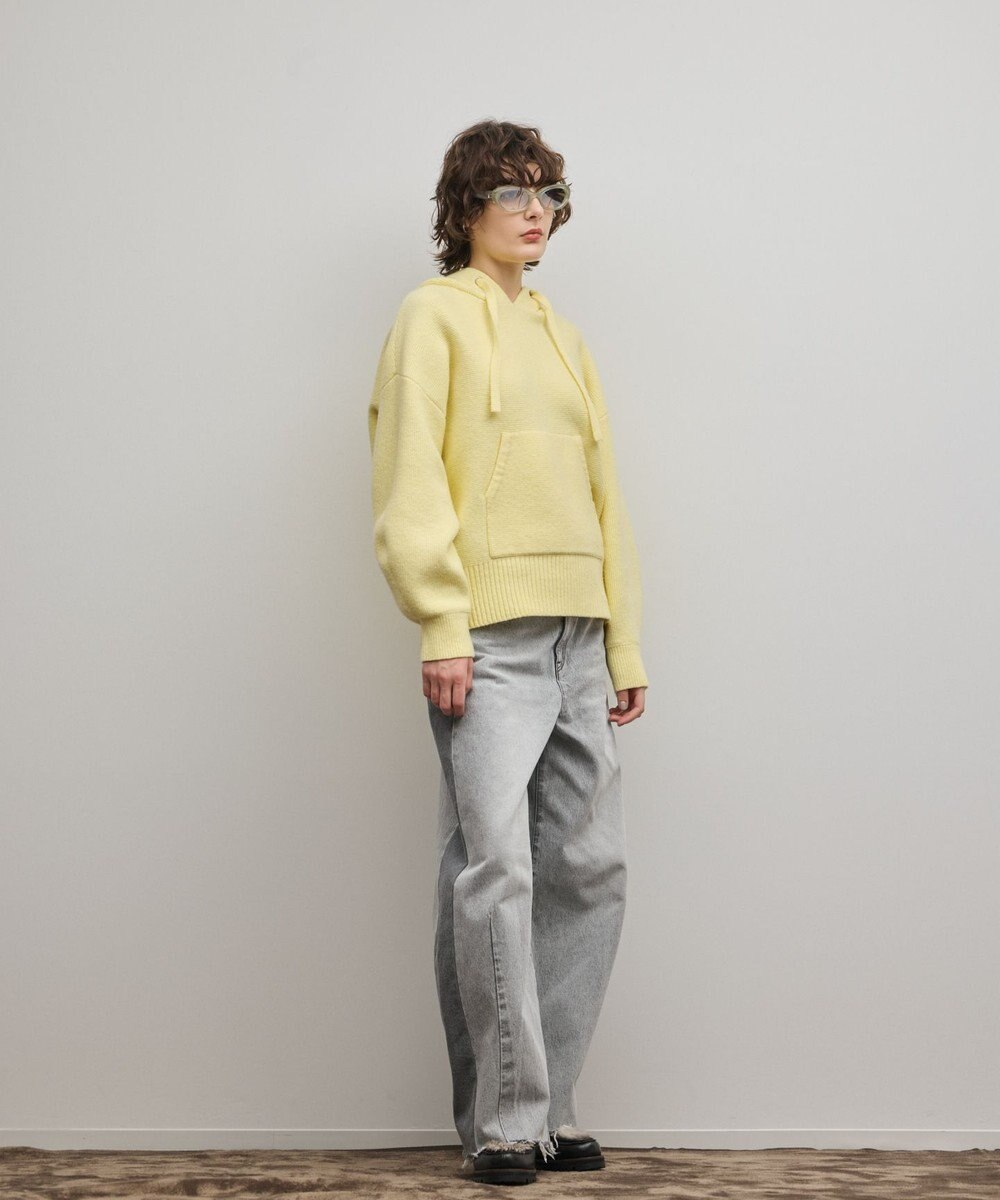 GRACE CONTINENTAL ガーターニットパーカー 