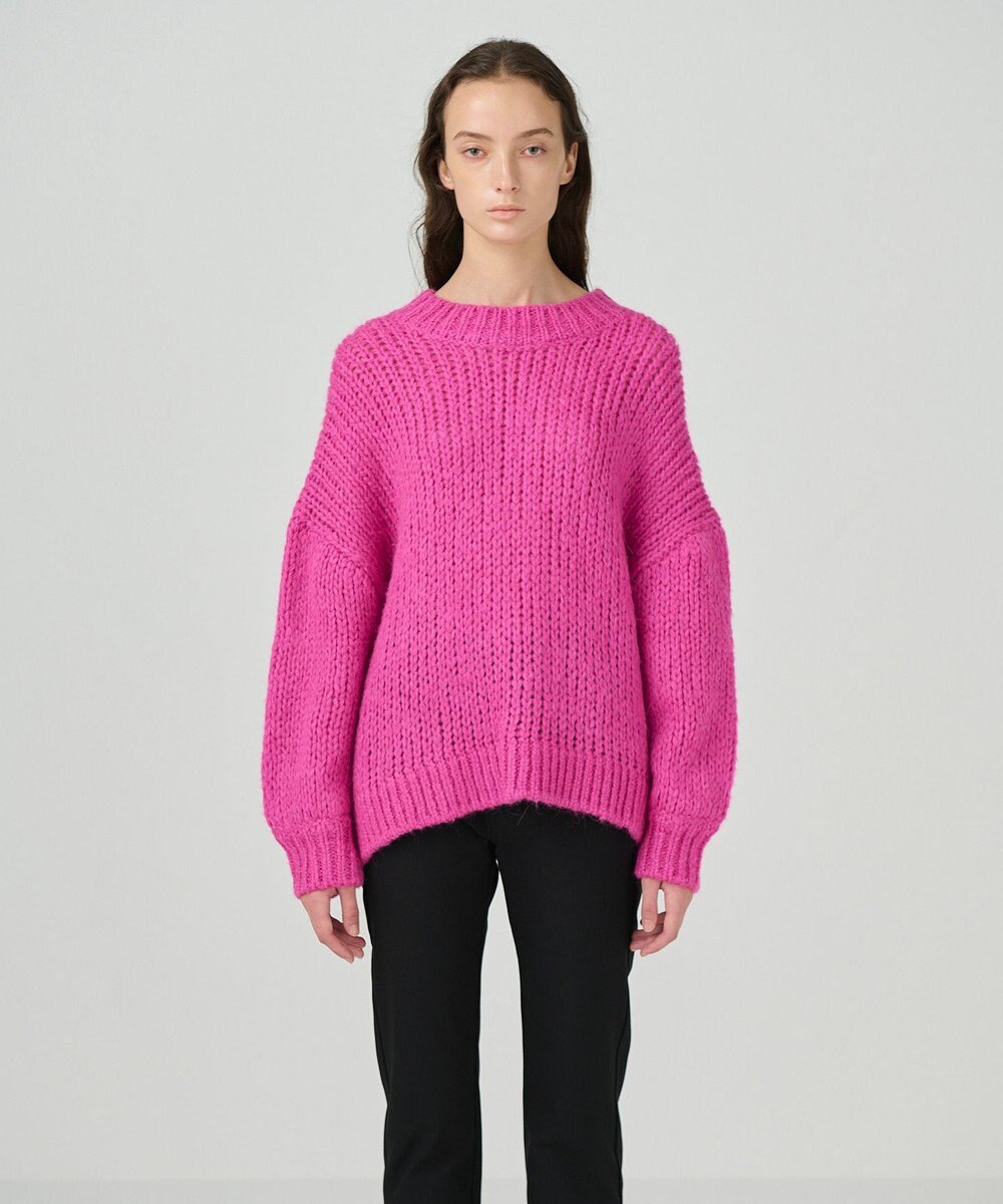 GRACE CONTINENTAL オーバールーズニットトップ