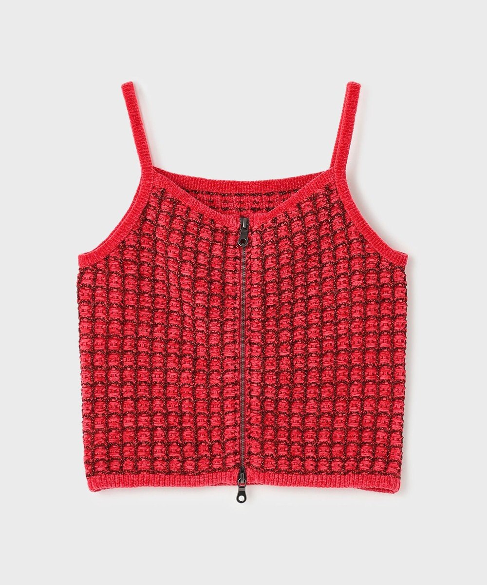 GRACE CONTINENTAL ツイードニットキャミ 