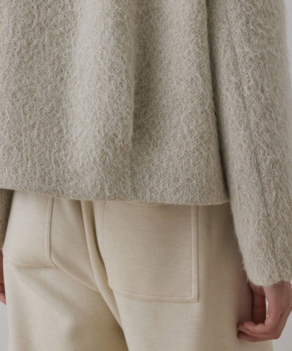 GRACE CONTINENTAL アルパカシャギージャケット 