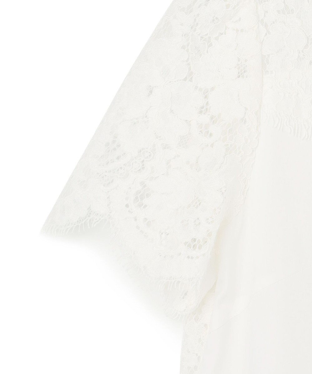 GRACE CONTINENTAL レースコンビタフタワンピース 