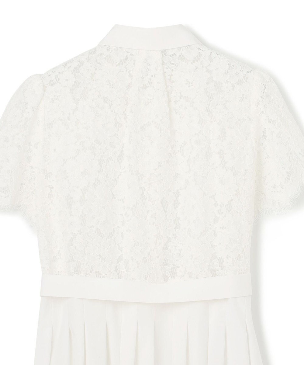 GRACE CONTINENTAL レースコンビタフタワンピース 