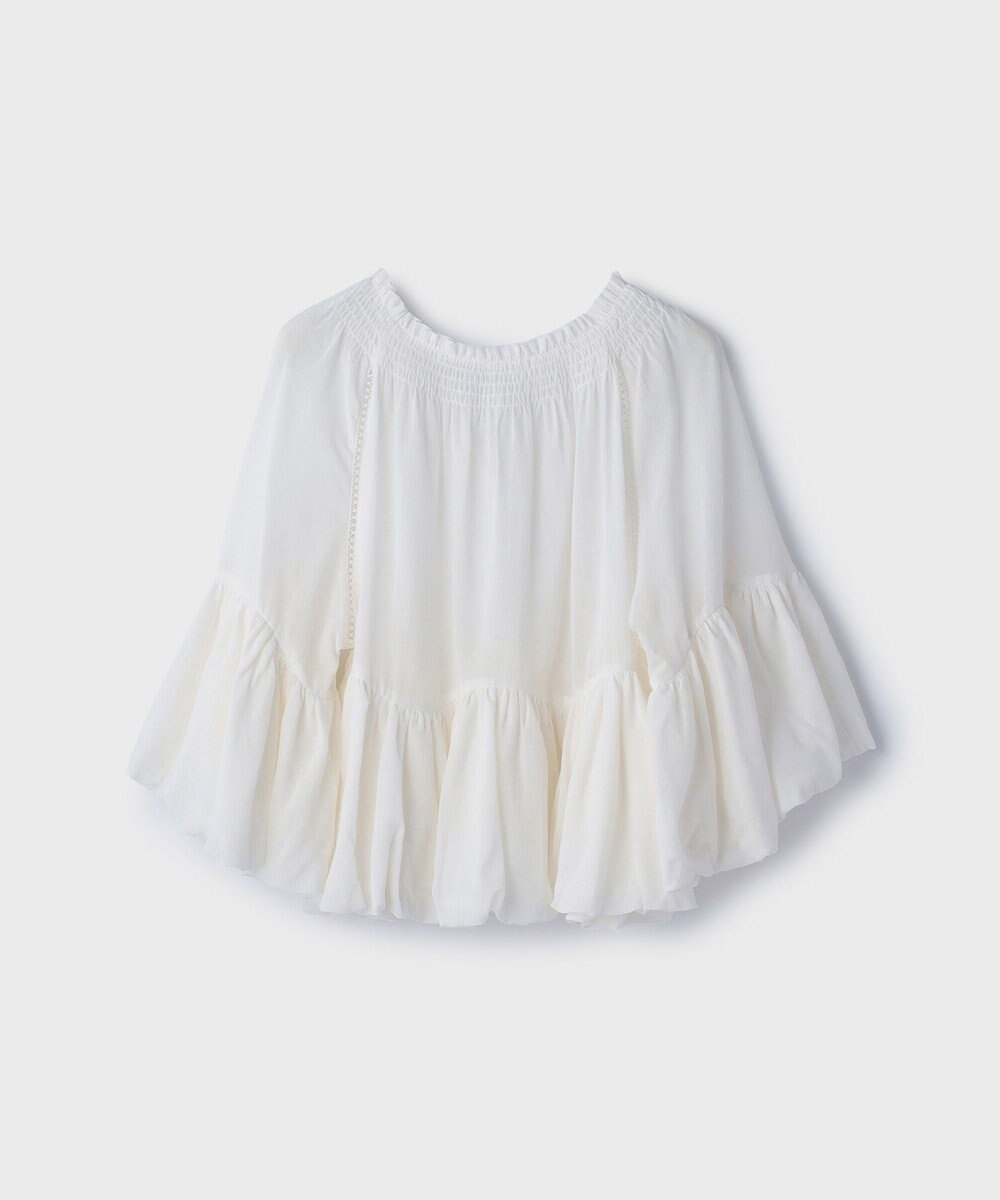 GRACE CONTINENTAL バルーンカフタントップ 