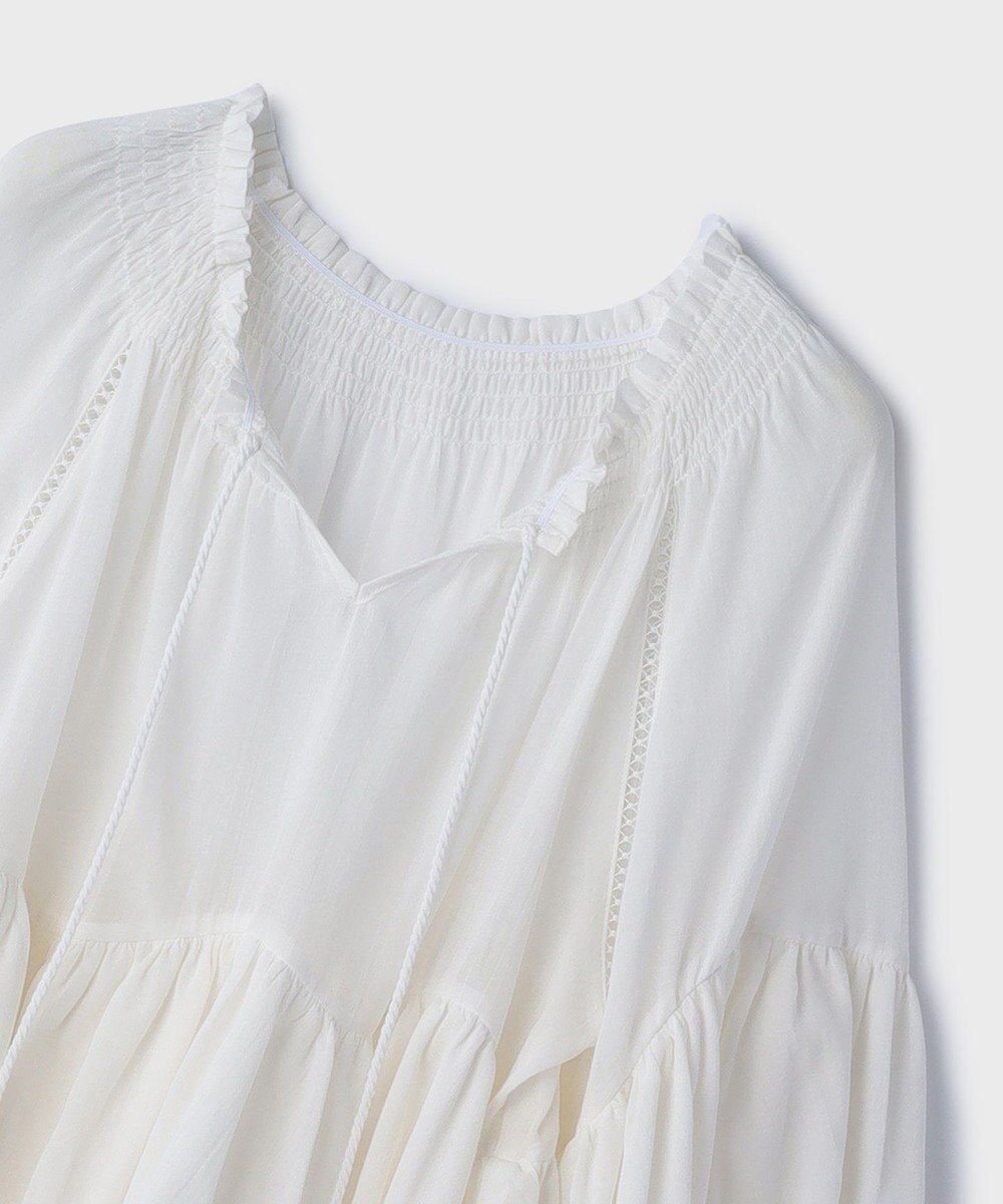 GRACE CONTINENTAL バルーンカフタントップ 