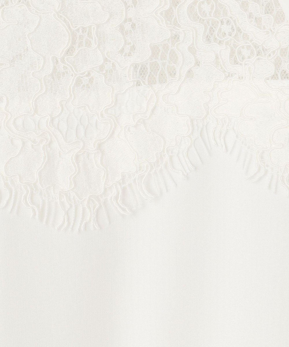 GRACE CONTINENTAL レースコンビタフタワンピース 