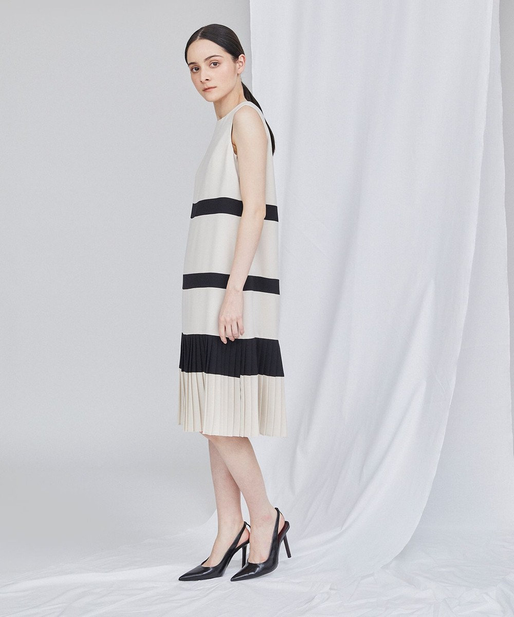 バイカラーノースリーブワンピース Grace Continental Grace Continental グレースコンチネンタル 通販 バイカラーノースリーブワンピース Grace Continental Grace Continental グレースコンチネンタル 通販
