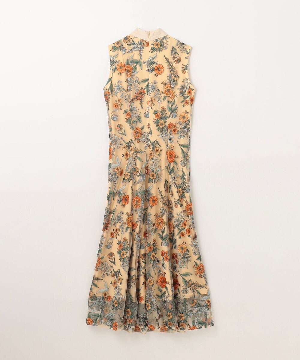 GRACE CONTINENTAL フラワーマーメイドドレス 