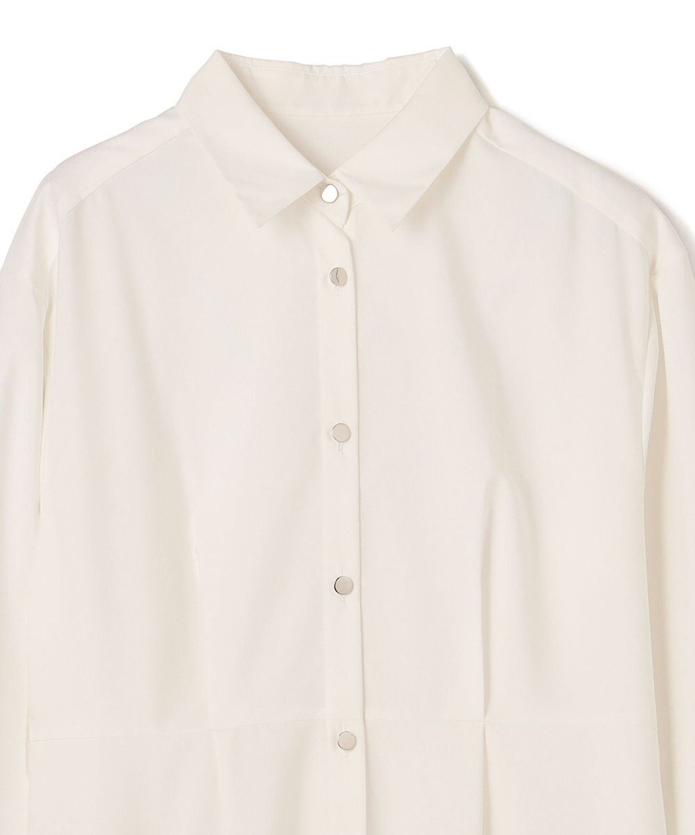 GRACE CONTINENTAL 刺繍ヘムシャツワンピース