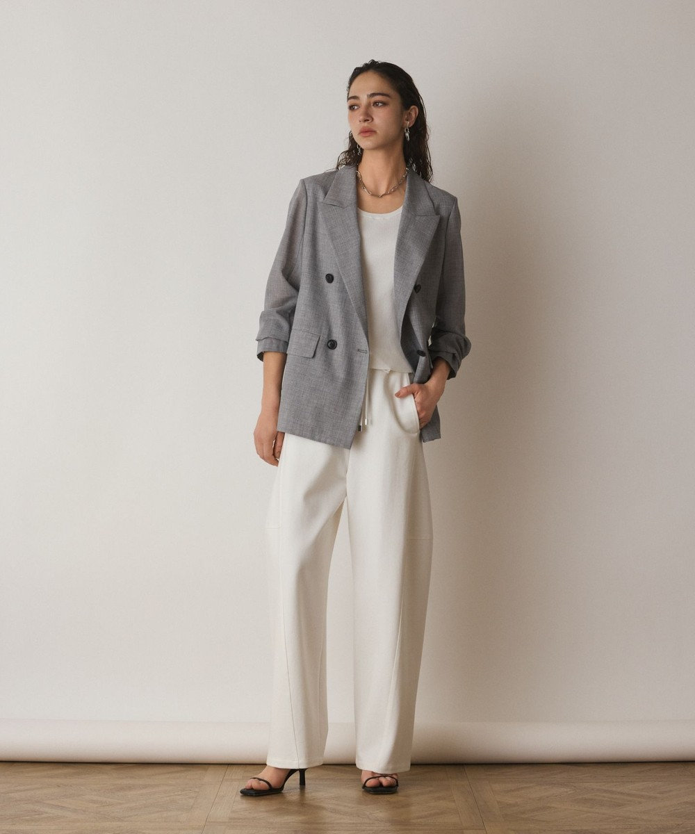 GRACE CONTINENTAL ストレッチポンチパンツ