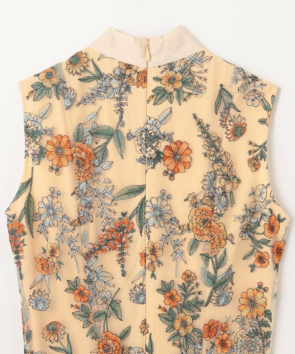 GRACE CONTINENTAL フラワーマーメイドドレス 