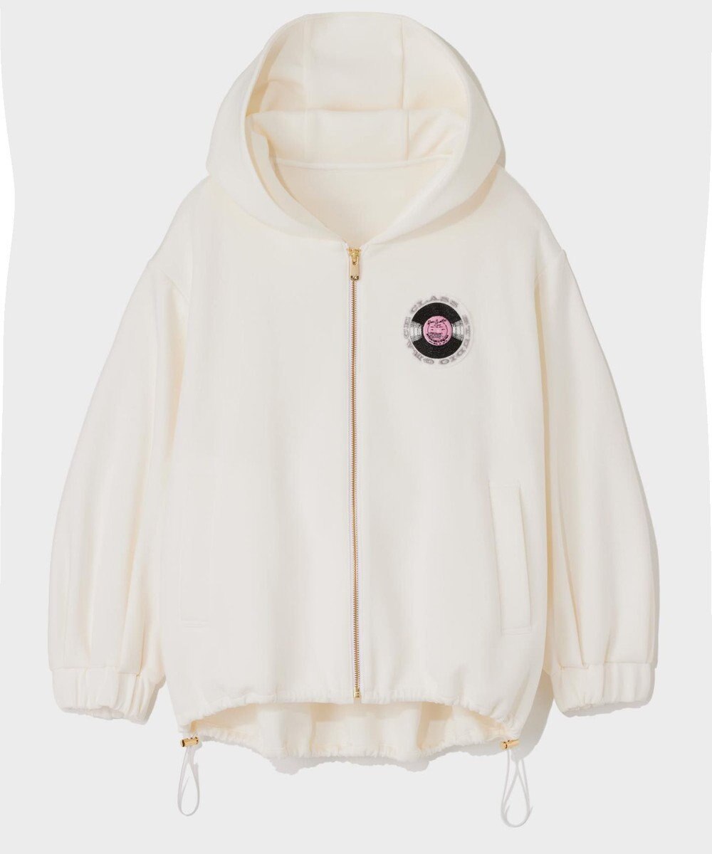 GRACE CONTINENTAL エンブレムフーディ