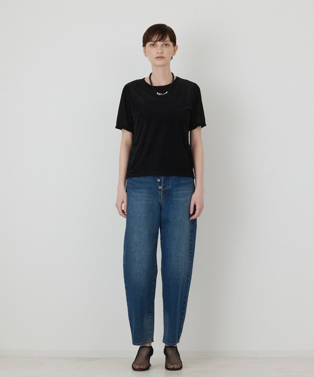 GRACE CONTINENTAL シアーベロアカットトップ 
