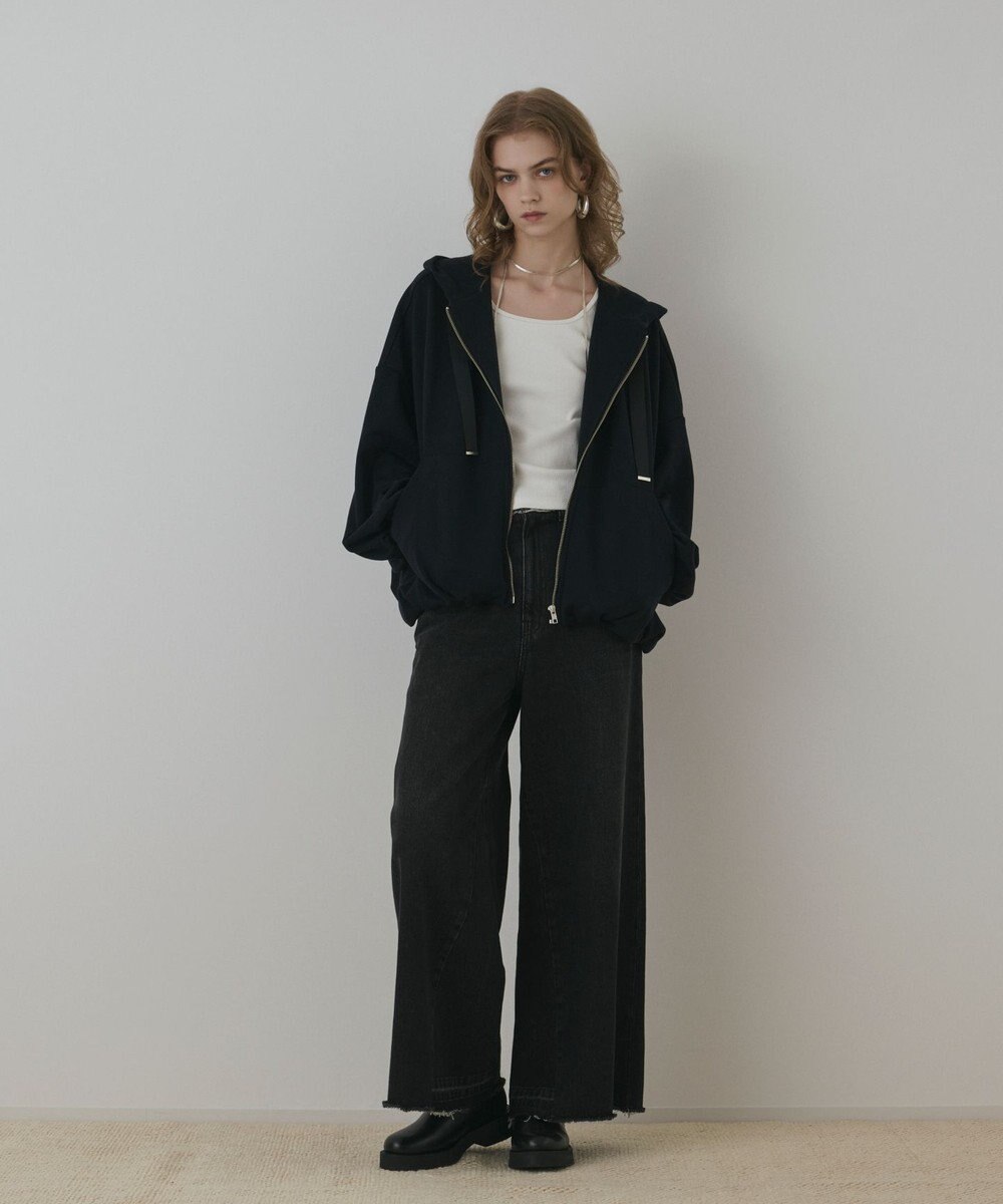 GRACE CONTINENTAL バル－ン裏毛パ－カ－ 