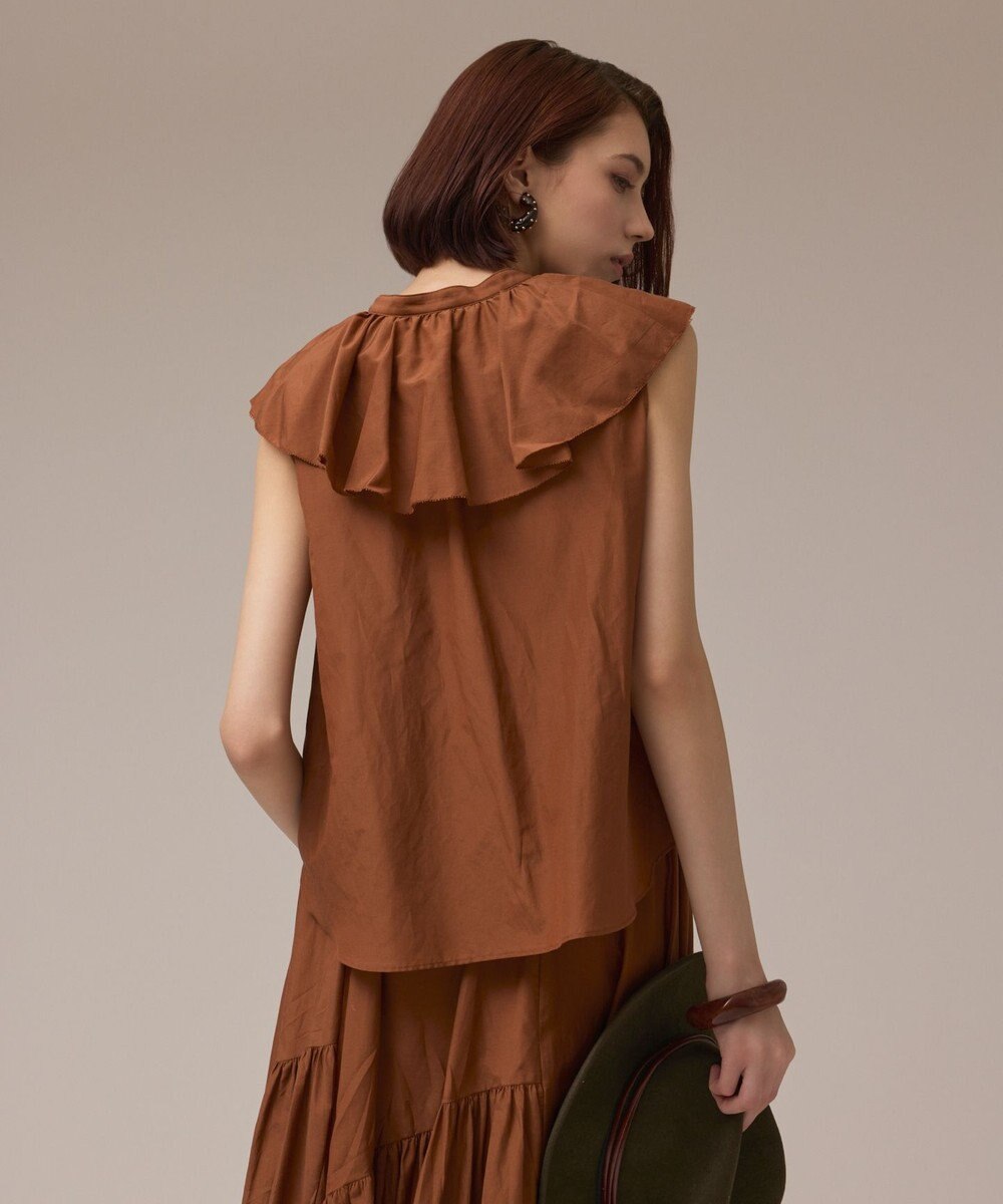 GRACE CONTINENTAL コットンシルクカフタントップ 