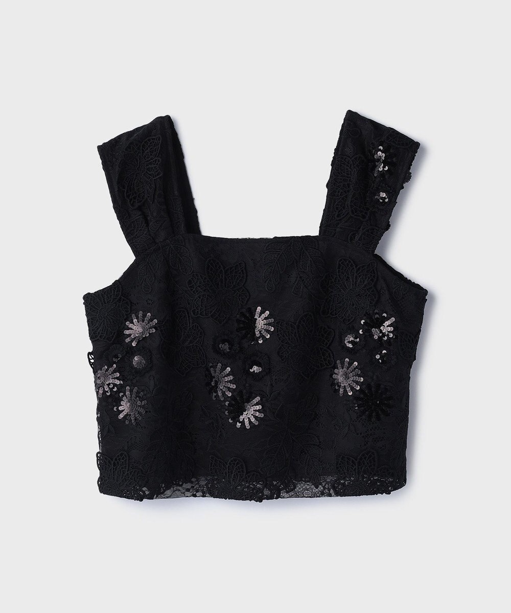 チュール刺繍トップ / GRACE CONTINENTAL | GRACE CONTINENTAL