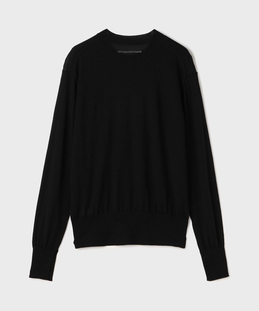 GRACE CONTINENTAL ウールシルククルーニットトップス 