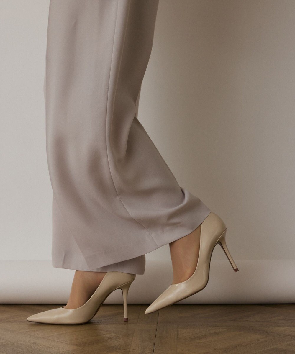 GRACE CONTINENTAL ハイウエストワイドパンツ 