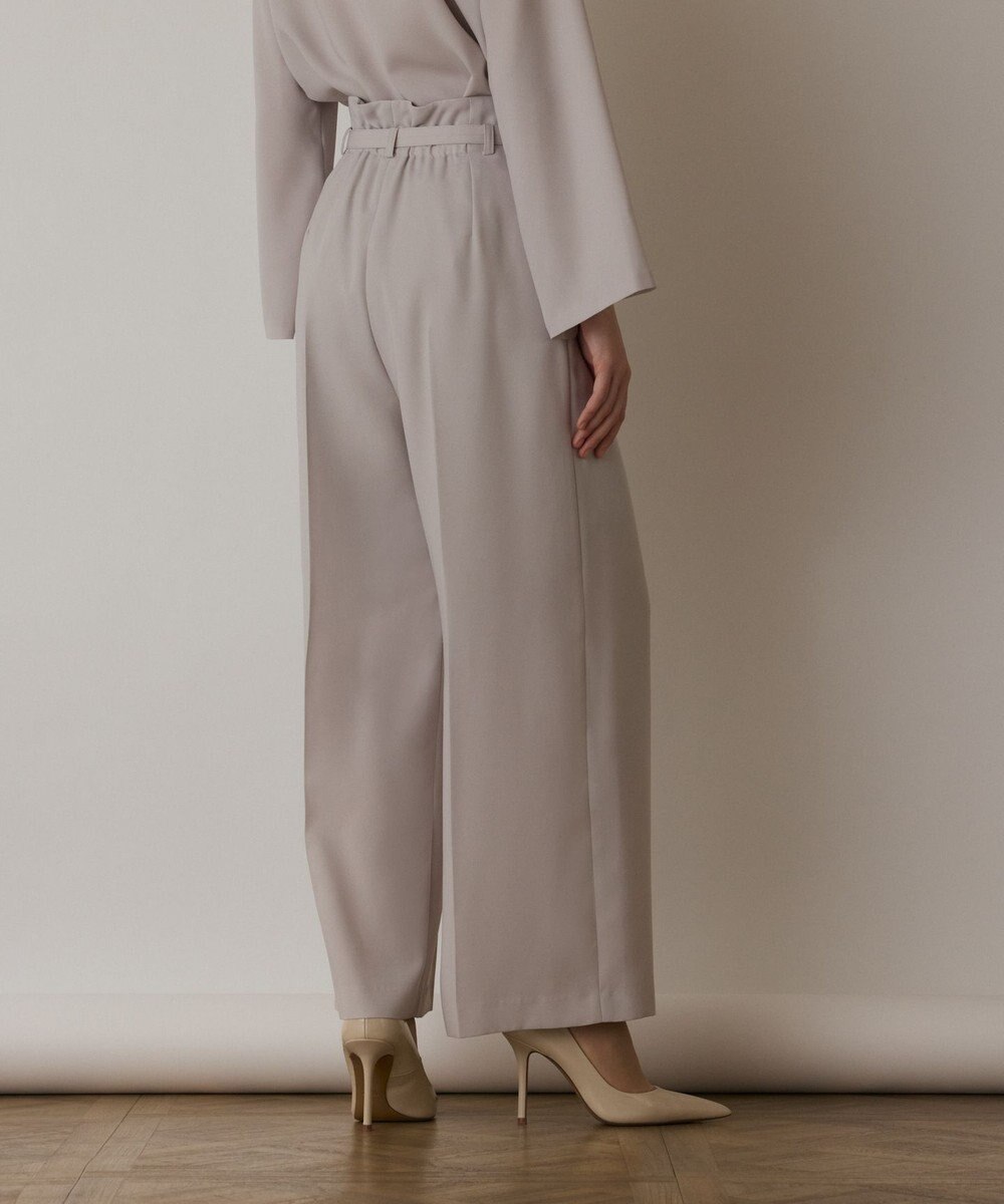 GRACE CONTINENTAL ハイウエストワイドパンツ 