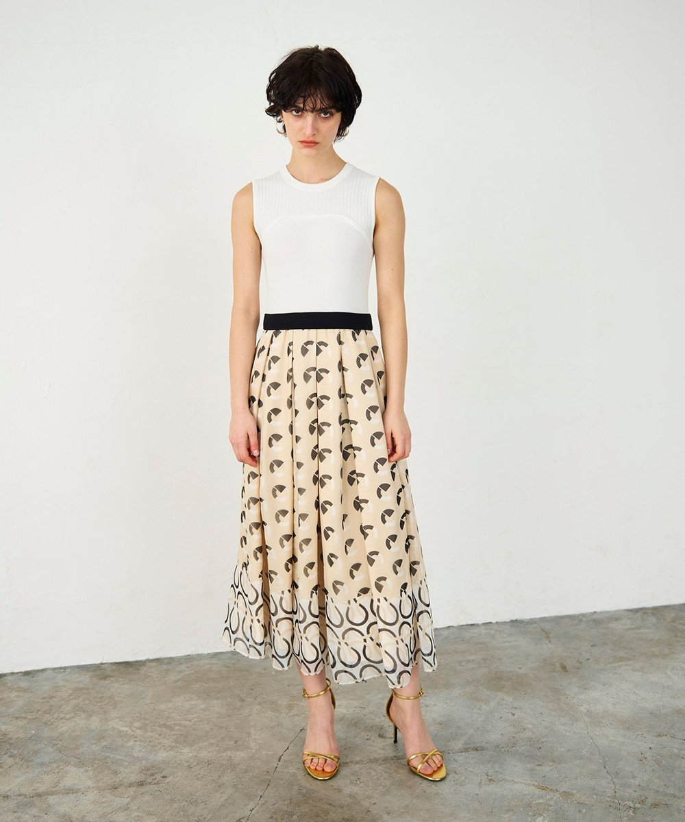 GRACE CONTINENTAL マリンニットワンピース