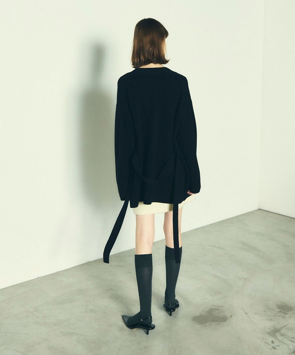 GRACE CONTINENTAL メリノウールニットカーディガン 