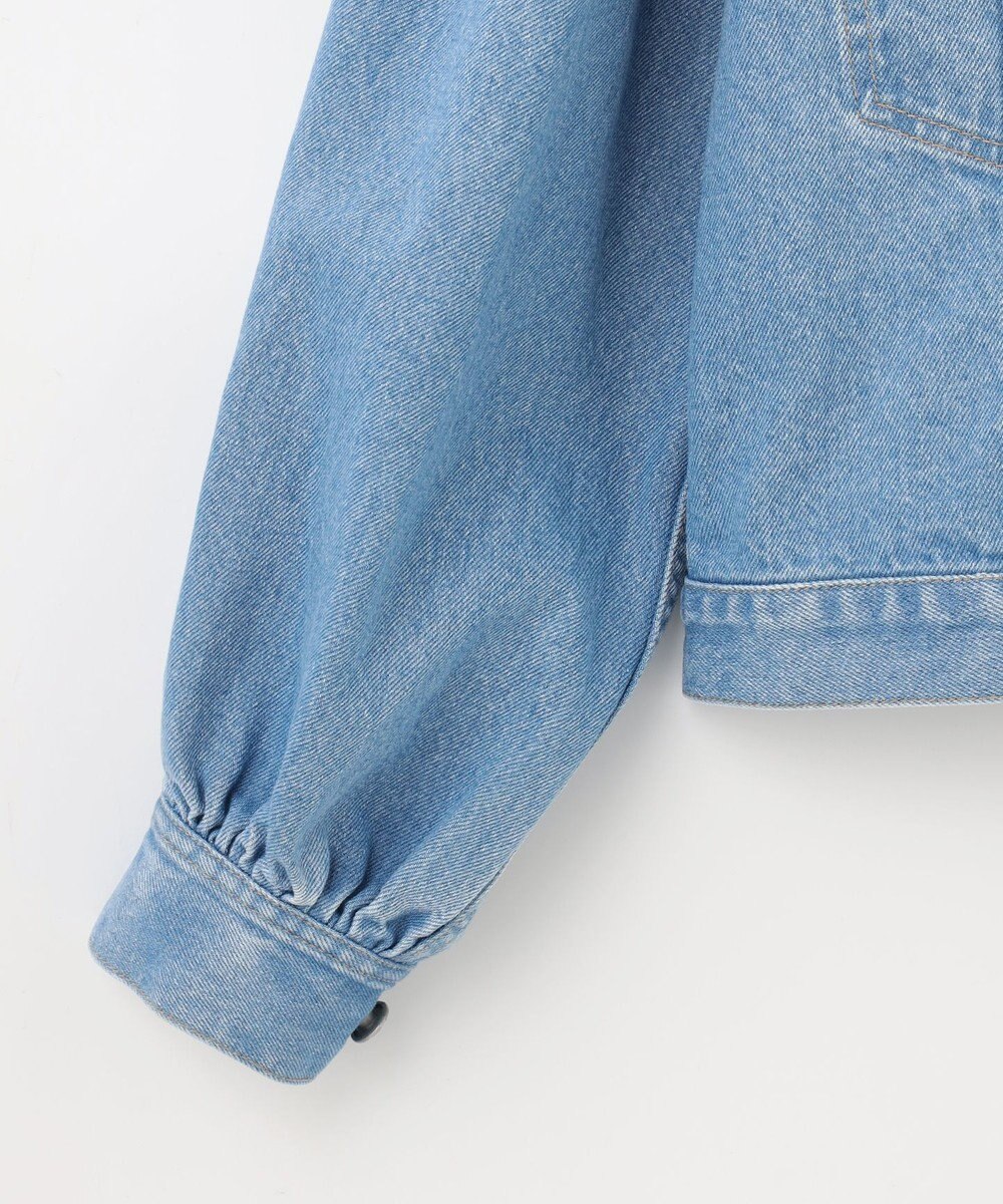 GRACE CONTINENTAL ノーカラーデニムジャケット 