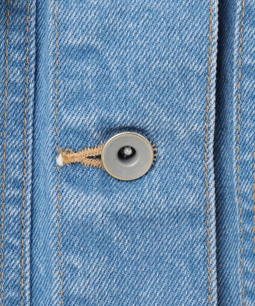 GRACE CONTINENTAL ノーカラーデニムジャケット 