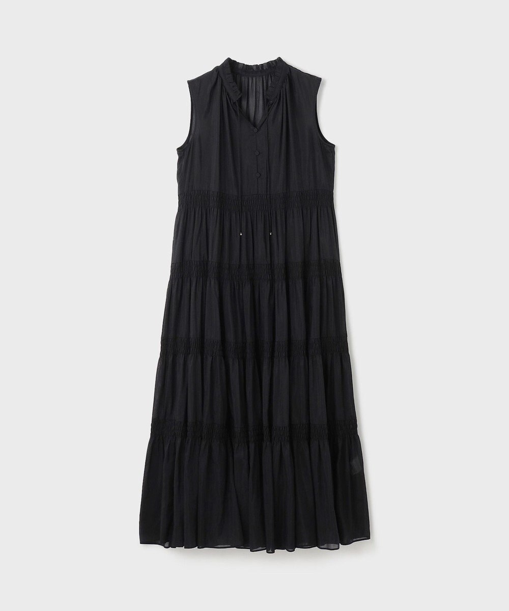 GRACE CONTINENTAL ティアードマキシカフタンワンピース 