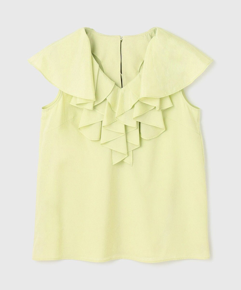 GRACE CONTINENTAL フリルカラートップ 