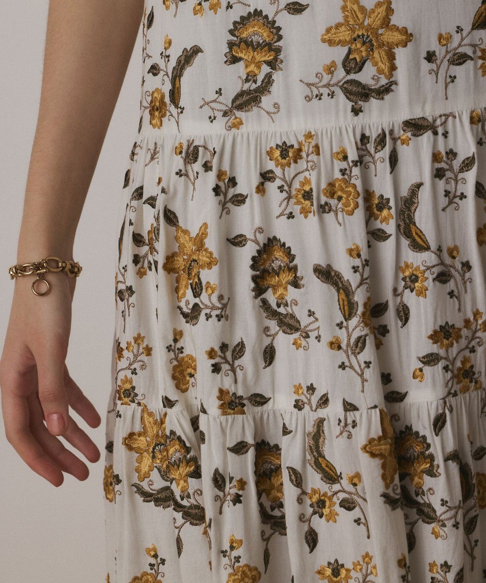 GRACE CONTINENTAL ティアードロングワンピース