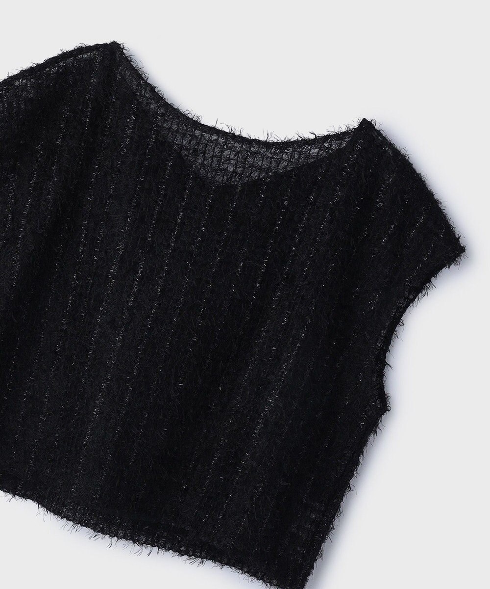 GRACE CONTINENTAL バックフレアチュールトップ 