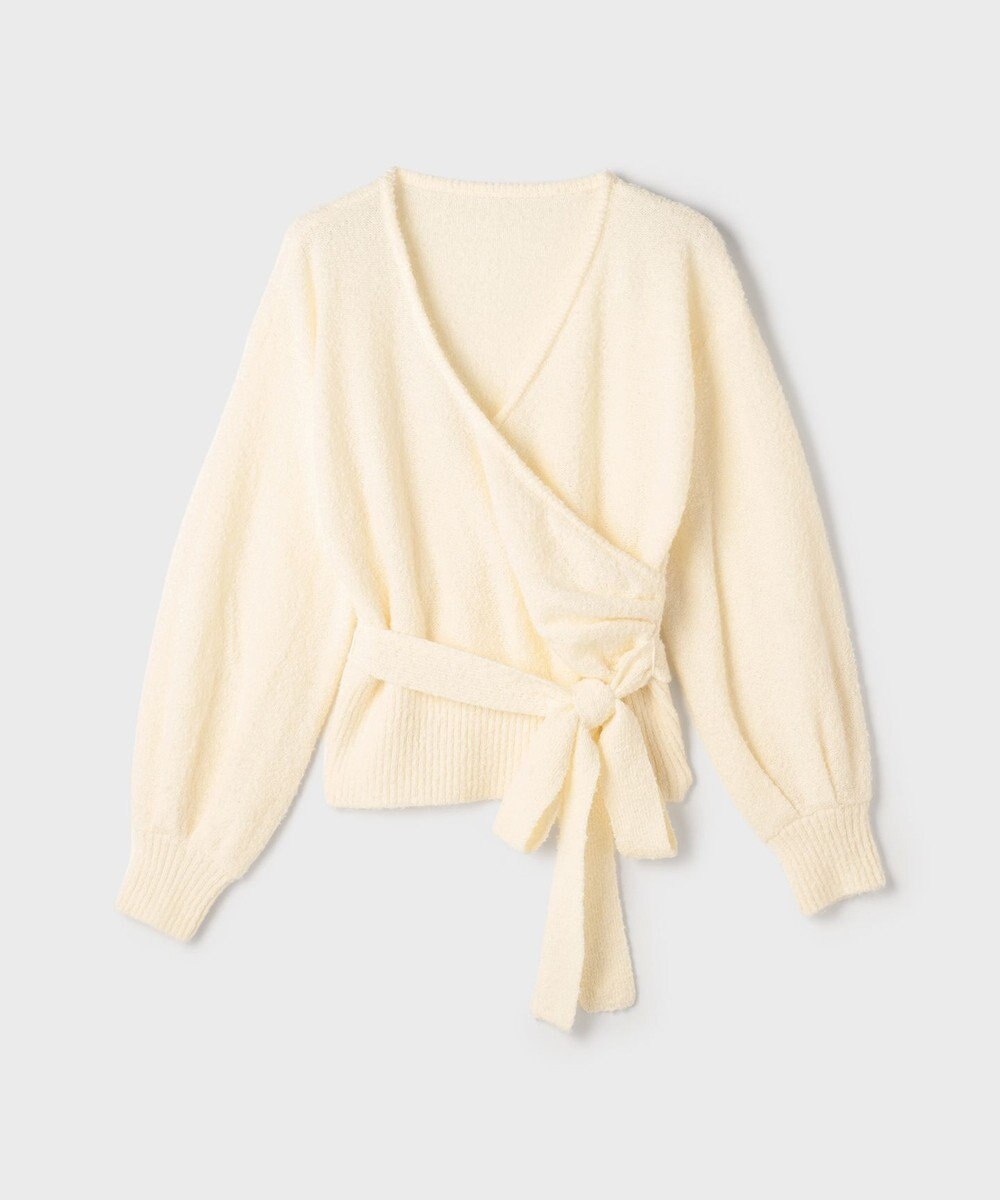 GRACE CONTINENTAL カシュクールニットトップ 