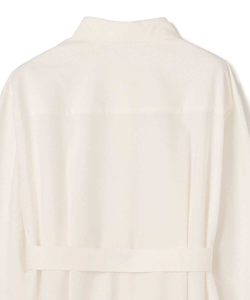 GRACE CONTINENTAL 刺繍ヘムシャツワンピース 