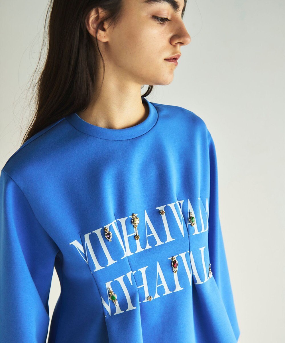 GRACE CONTINENTAL タックカットトップ