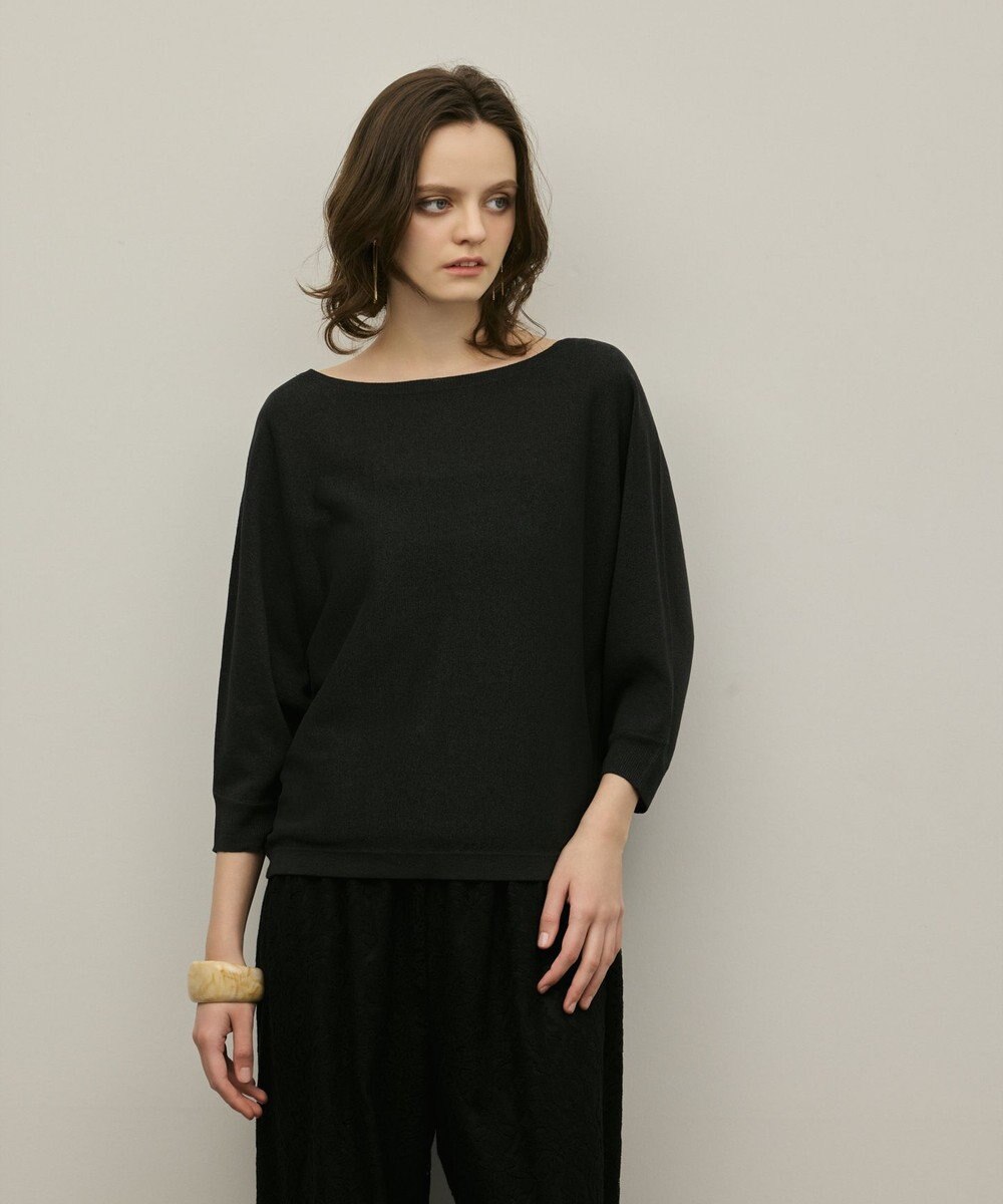 GRACE CONTINENTAL ドルマンニットトップ 