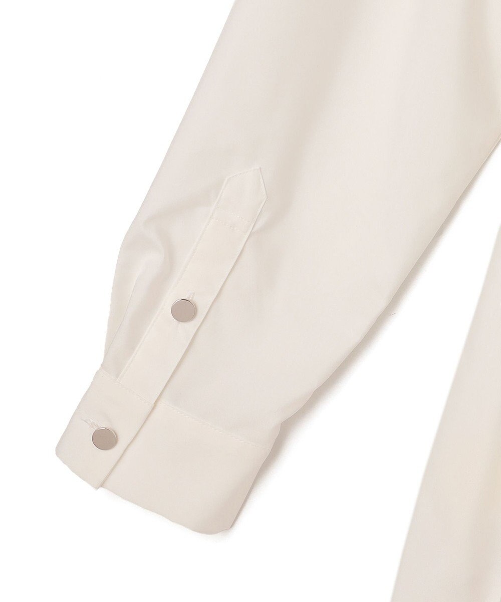 GRACE CONTINENTAL 刺繍ヘムシャツワンピース 