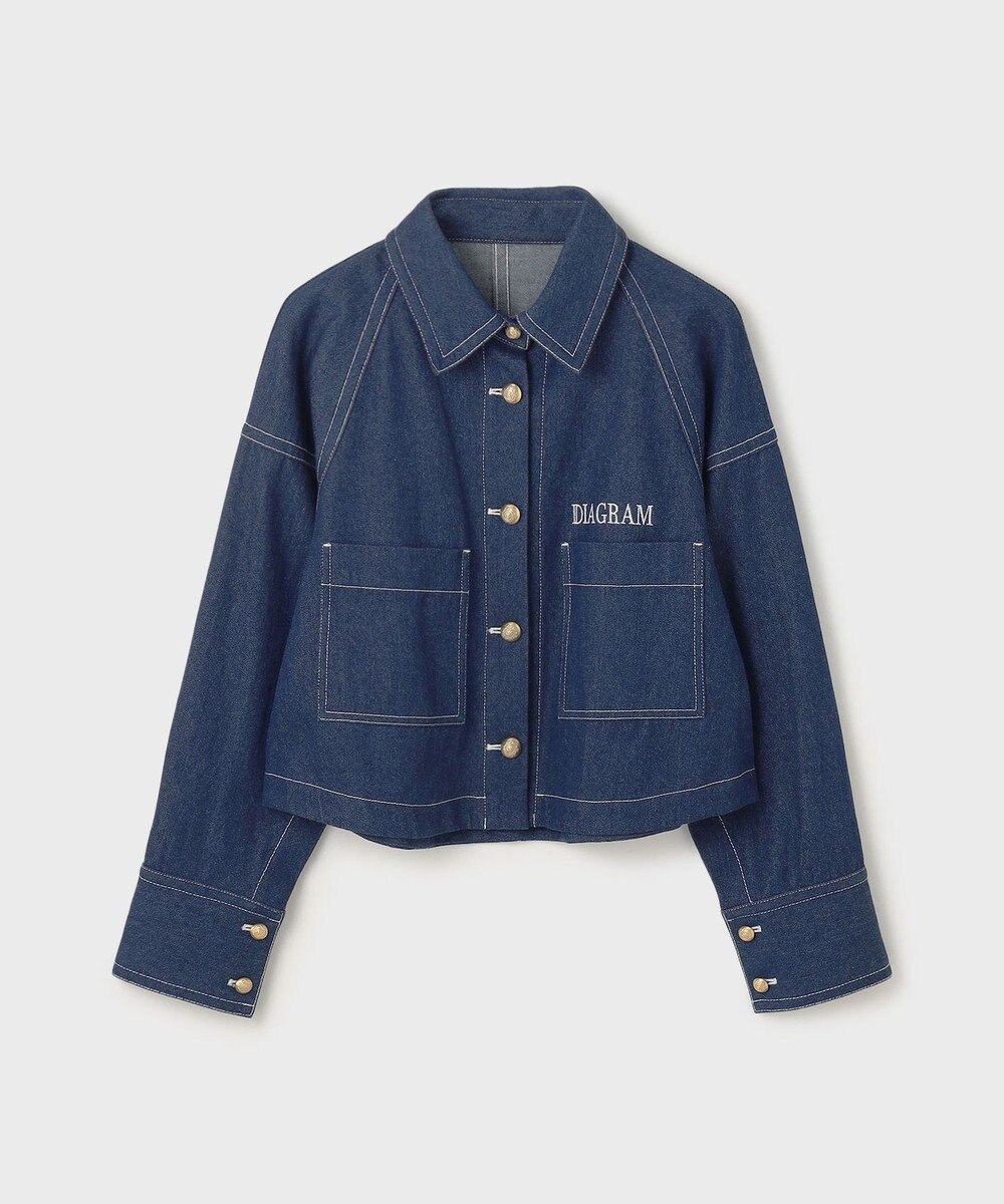 GRACE CONTINENTAL ラグランショートシャツジャケット 