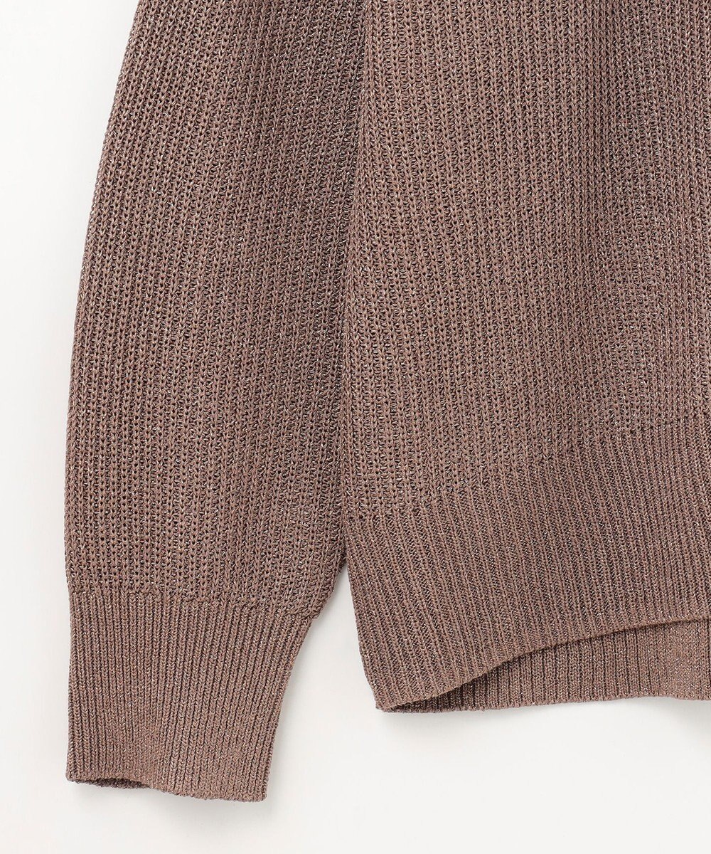 GRACE CONTINENTAL ラメニットカーディガン 