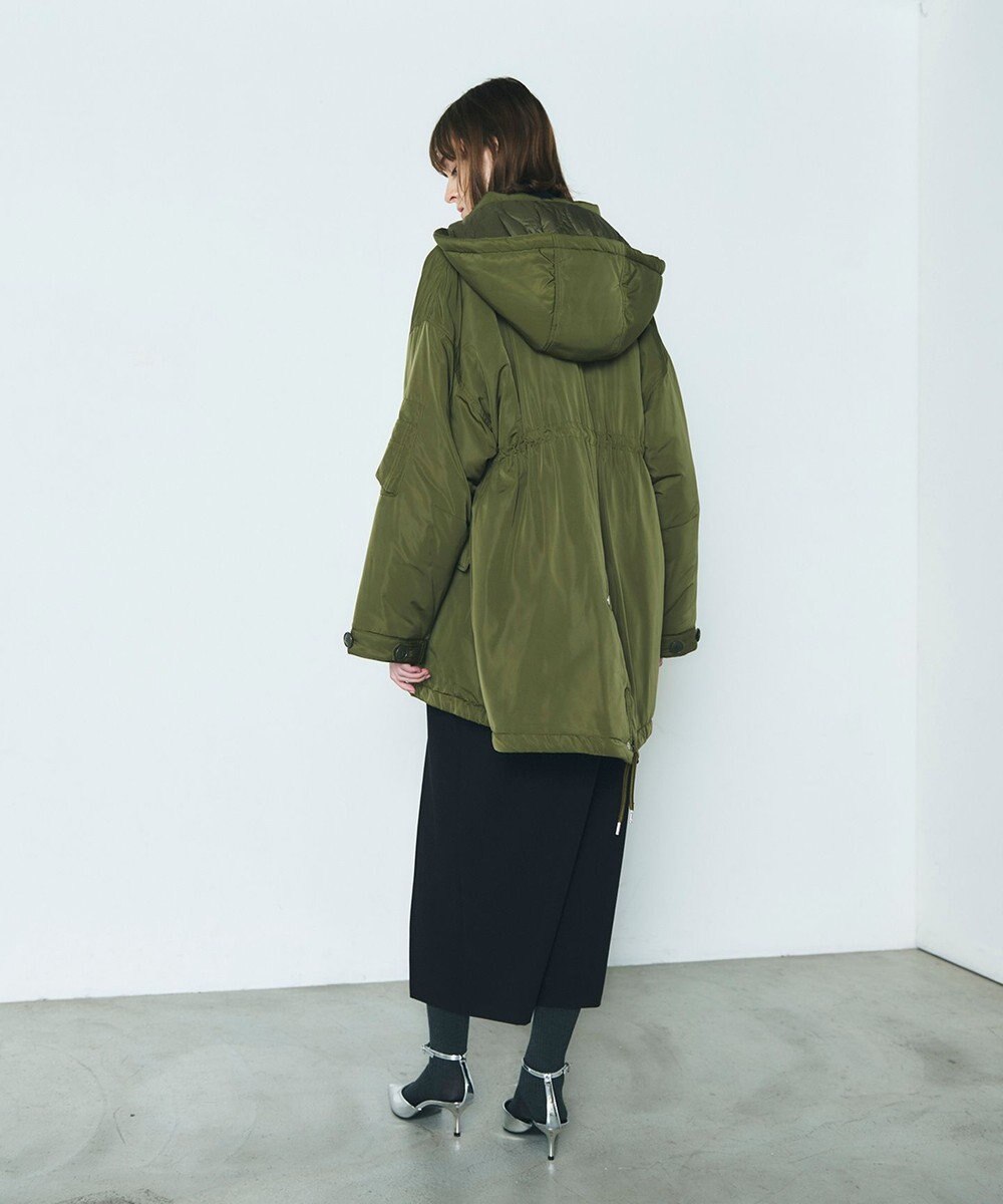 GRACE CONTINENTAL ボリュームハーフコート 