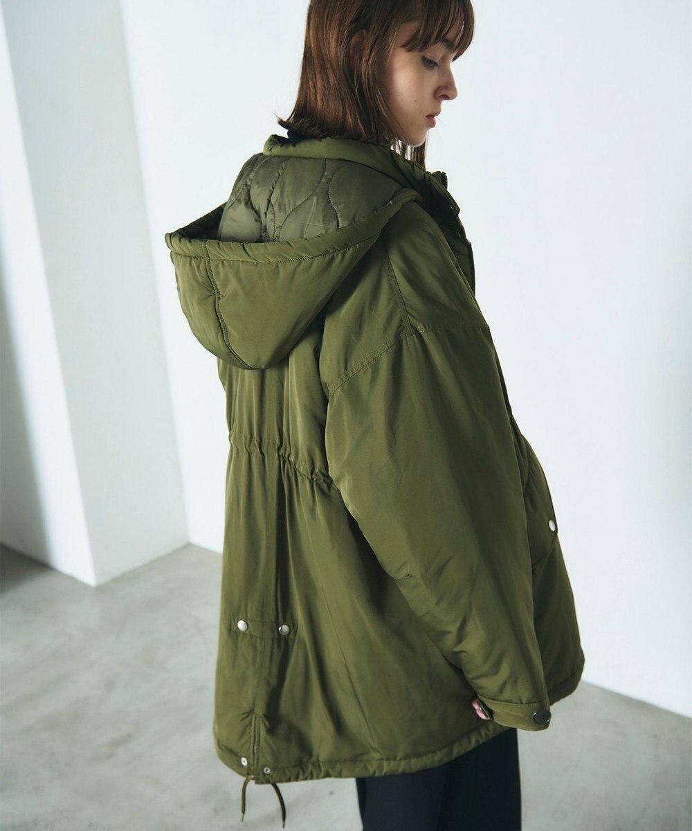 GRACE CONTINENTAL ボリュームハーフコート 