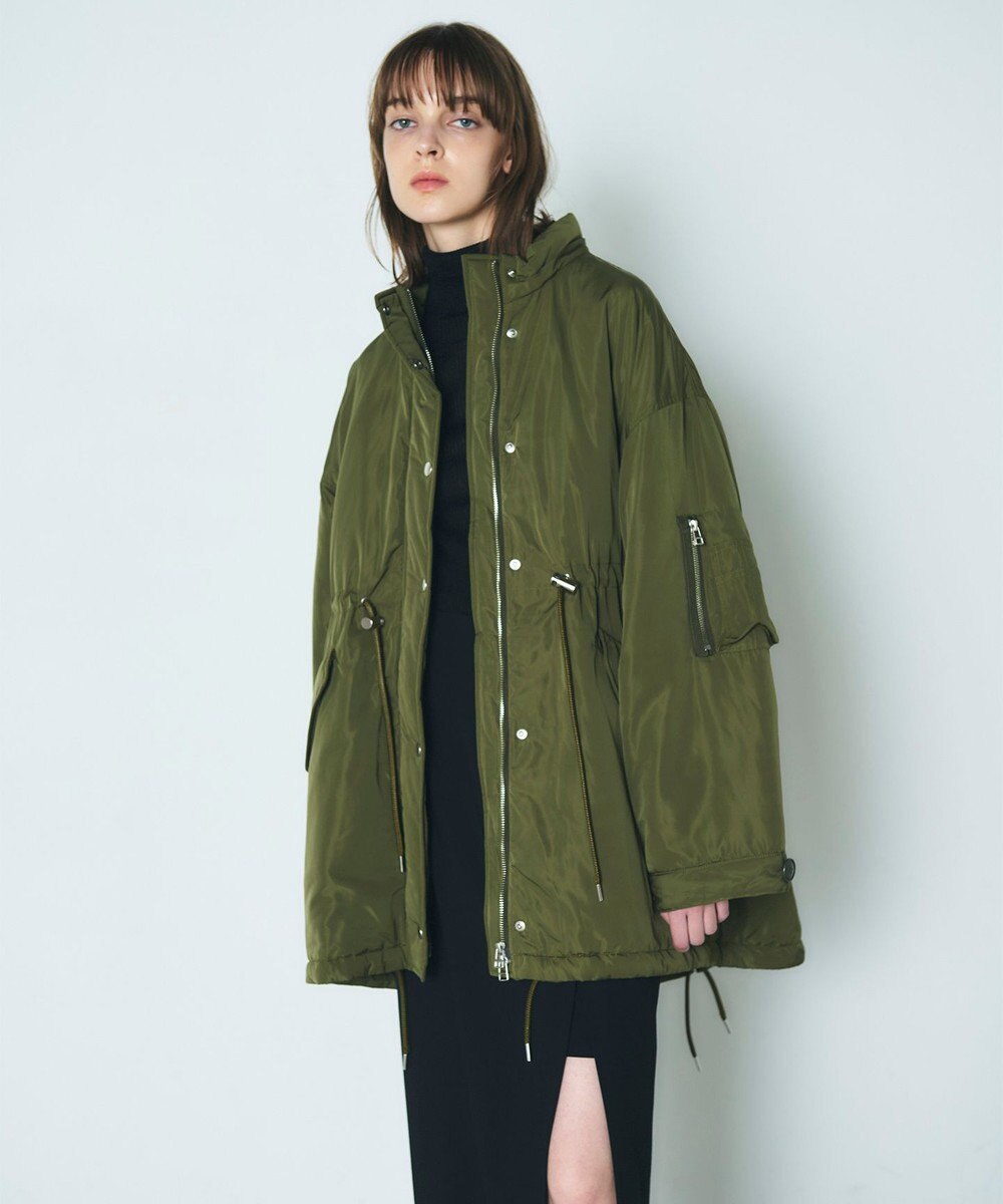 GRACE CONTINENTAL ボリュームハーフコート 