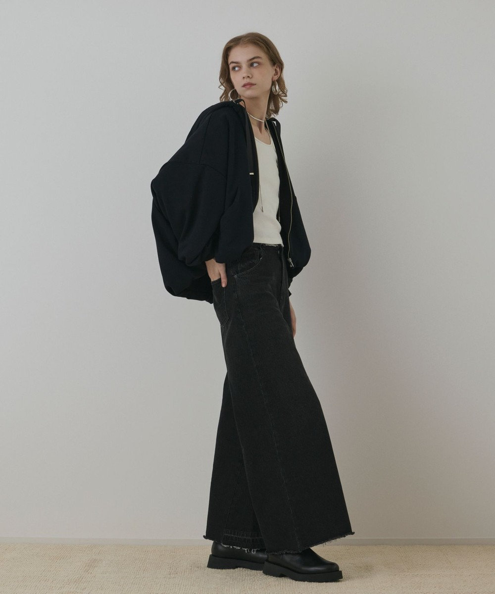 GRACE CONTINENTAL バル－ン裏毛パ－カ－ 