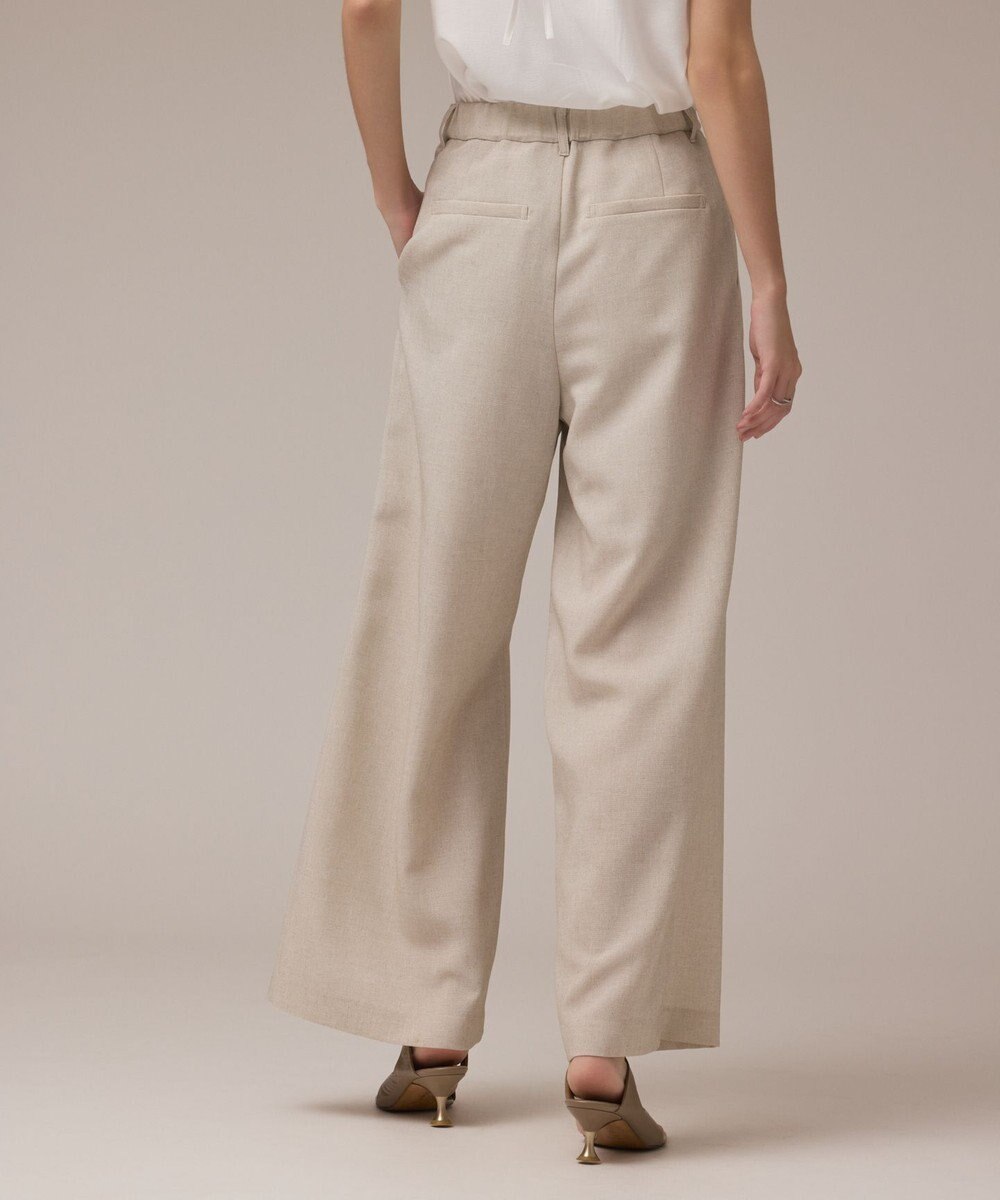 GRACE CONTINENTAL カラミタックワイドパンツ 