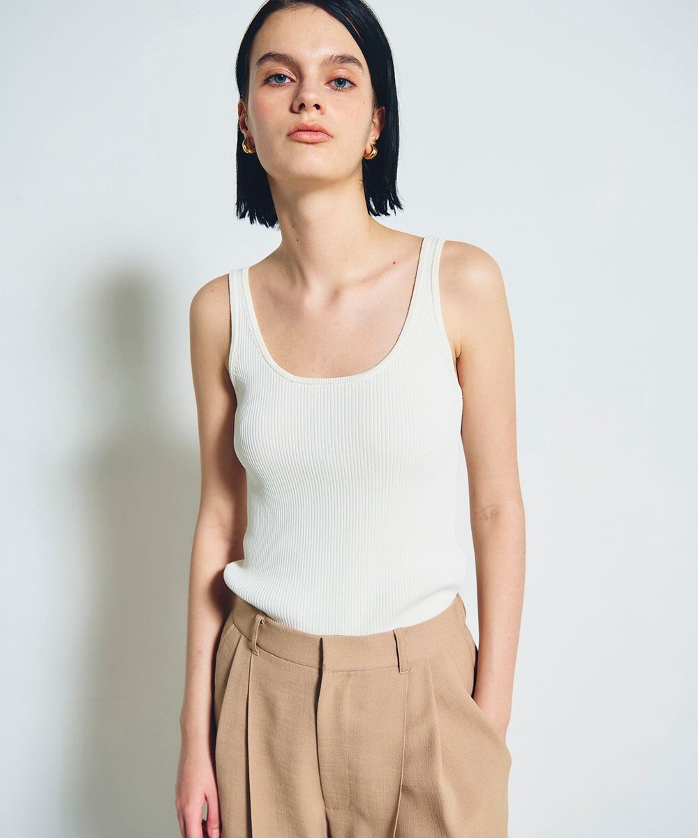 GRACE CONTINENTAL デコルテニットタンク