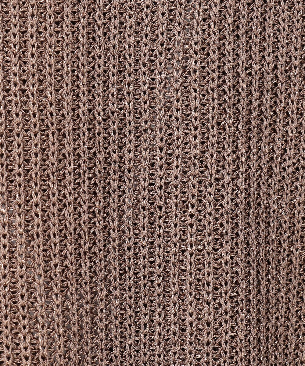 GRACE CONTINENTAL ラメニットカーディガン 