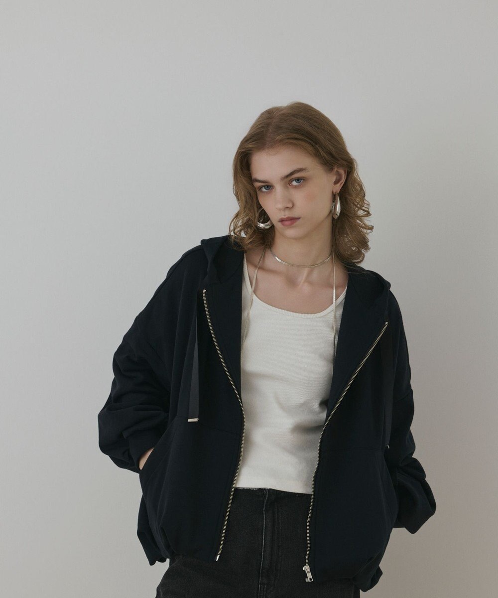 GRACE CONTINENTAL バル－ン裏毛パ－カ－ 