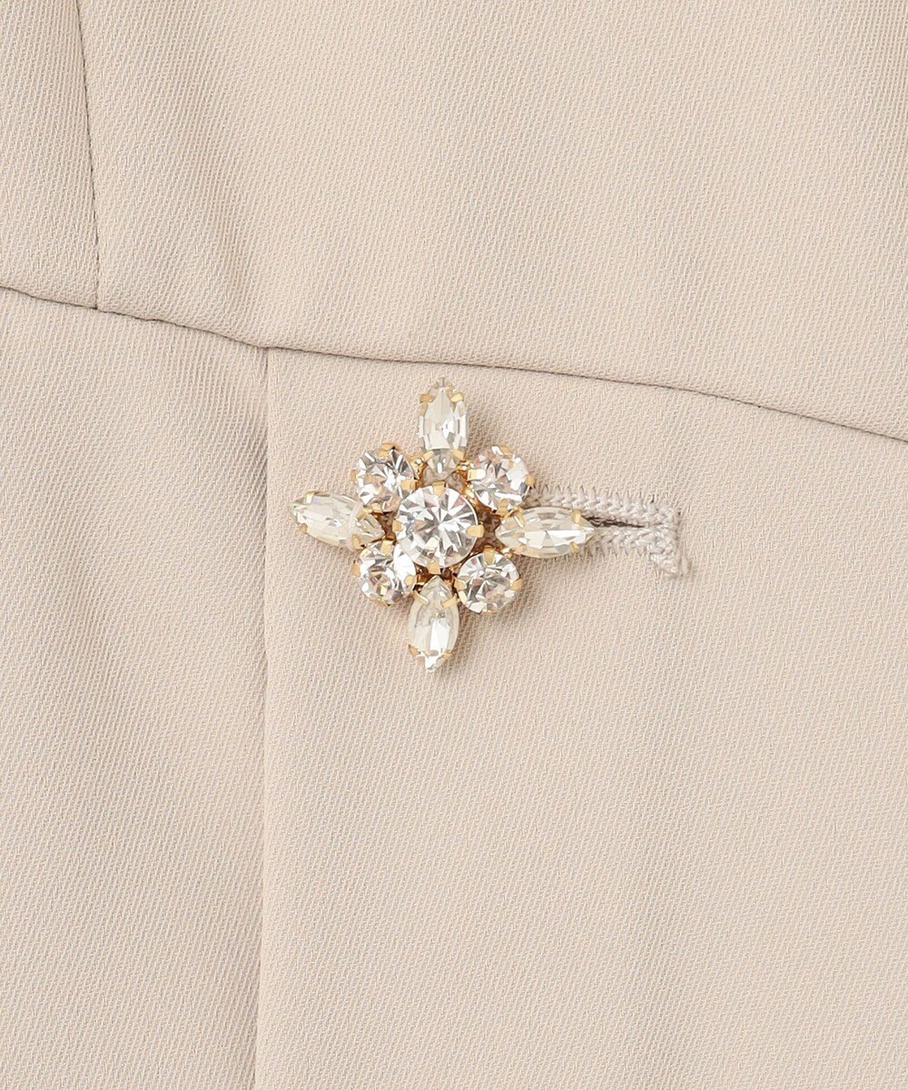 GRACE CONTINENTAL ビジュー釦サロペット 