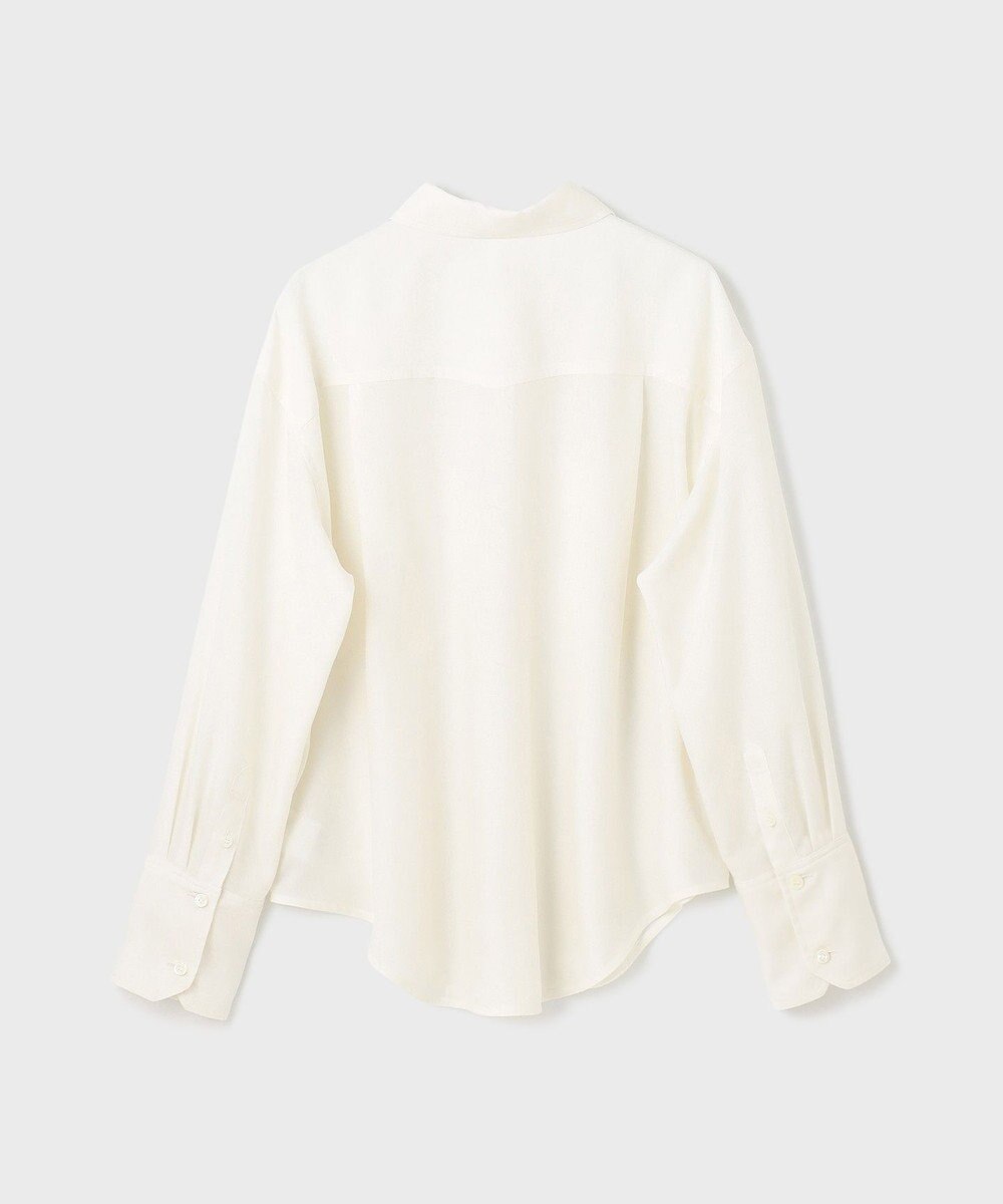 GRACE CONTINENTAL シアー2wayウエスタンシャツ 