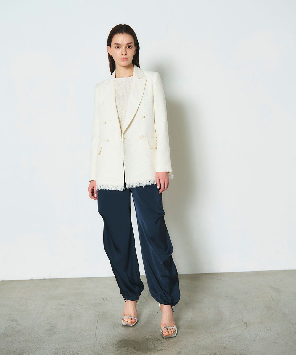 GRACE CONTINENTAL ツイードテーラージャケット 